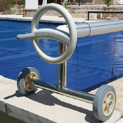 Enrollador telescópico para mantas isotérmicas de piscina SOFT by Aqualux